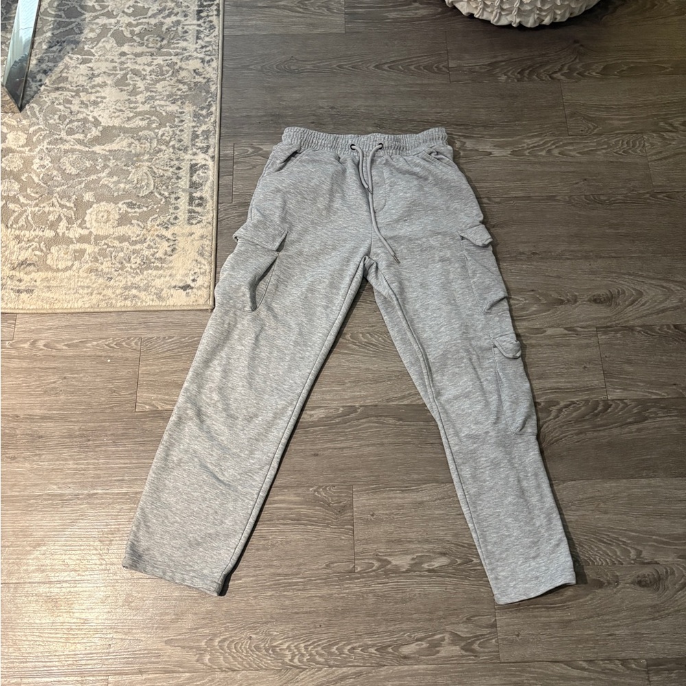SHEIN Gray Sweatpants Relaxed Fit Joggers